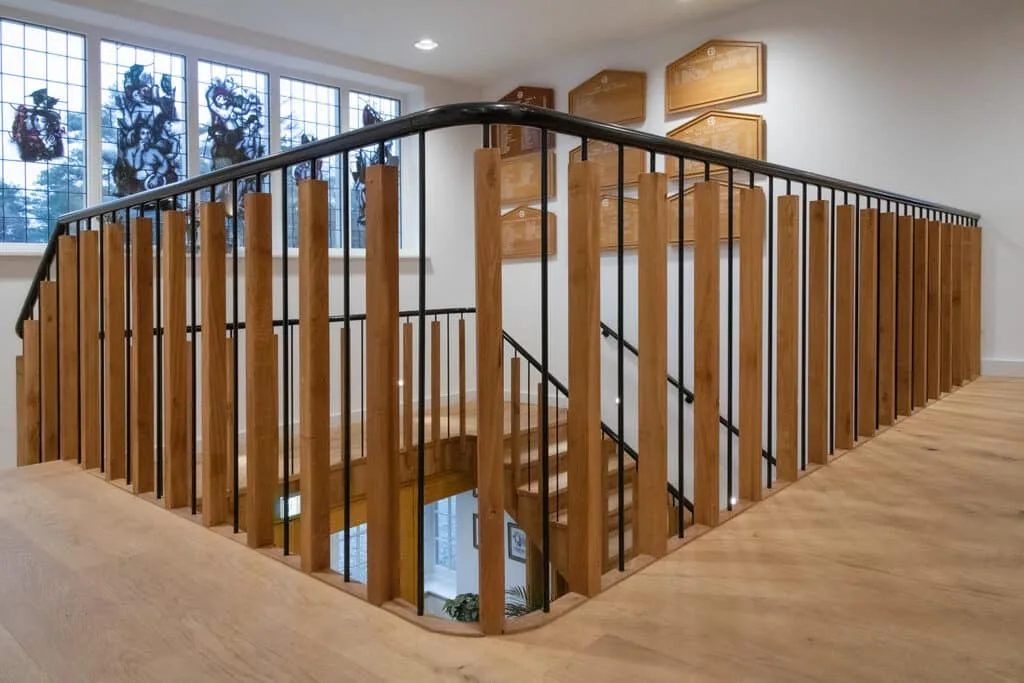 Trap Balustrades landelijk chic eiken spijlen